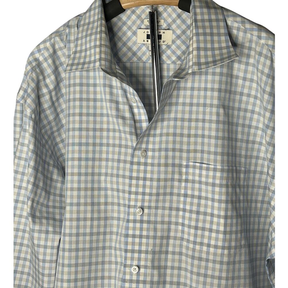Joseph Abboud classic fit 18 1/2 34/35 long sleeve button down shirt
